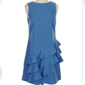 Alice+Olivia Asymetrical Mini Sheath Dress Size 4